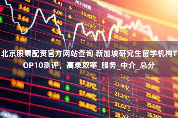 北京股票配资官方网站查询 新加坡研究生留学机构TOP10测评，高录取率_服务_中介_总分